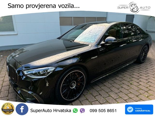 Mercedes AMG S 63 E PERFORMANCE V8 Long (802 KS) 4MATIC+ AMG SPEEDSHIFT MCT 9G LED+GR SJED+ACC