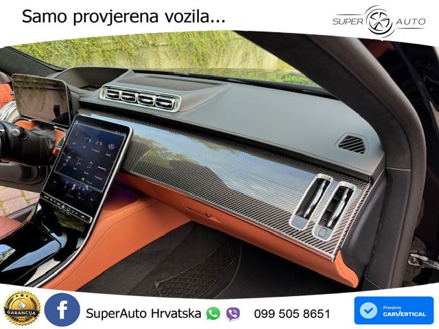 Mercedes AMG S 63 E PERFORMANCE V8 Long (802 KS) 4MATIC+ AMG SPEEDSHIFT MCT 9G LED+GR SJED+ACC