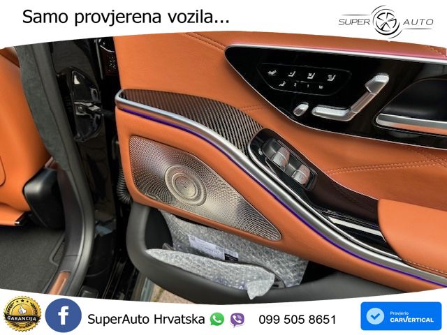 Mercedes AMG S 63 E PERFORMANCE V8 Long (802 KS) 4MATIC+ AMG SPEEDSHIFT MCT 9G LED+GR SJED+ACC