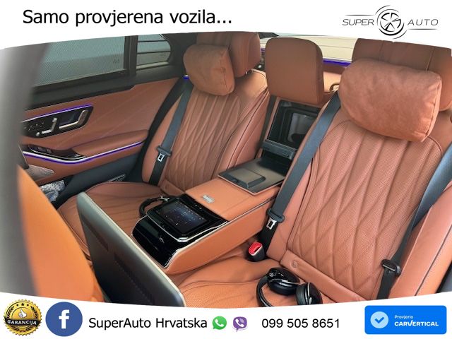 Mercedes AMG S 63 E PERFORMANCE V8 Long (802 KS) 4MATIC+ AMG SPEEDSHIFT MCT 9G LED+GR SJED+ACC