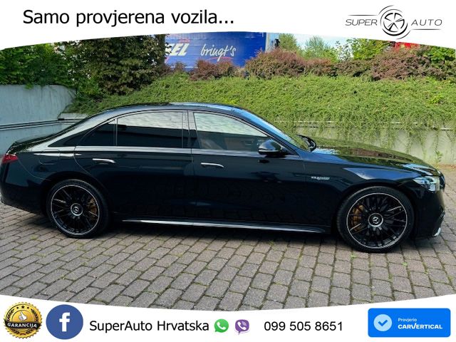 Mercedes AMG S 63 E PERFORMANCE V8 Long (802 KS) 4MATIC+ AMG SPEEDSHIFT MCT 9G LED+GR SJED+ACC