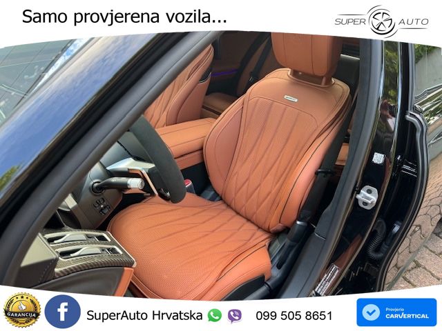 Mercedes AMG S 63 E PERFORMANCE V8 Long (802 KS) 4MATIC+ AMG SPEEDSHIFT MCT 9G LED+GR SJED+ACC