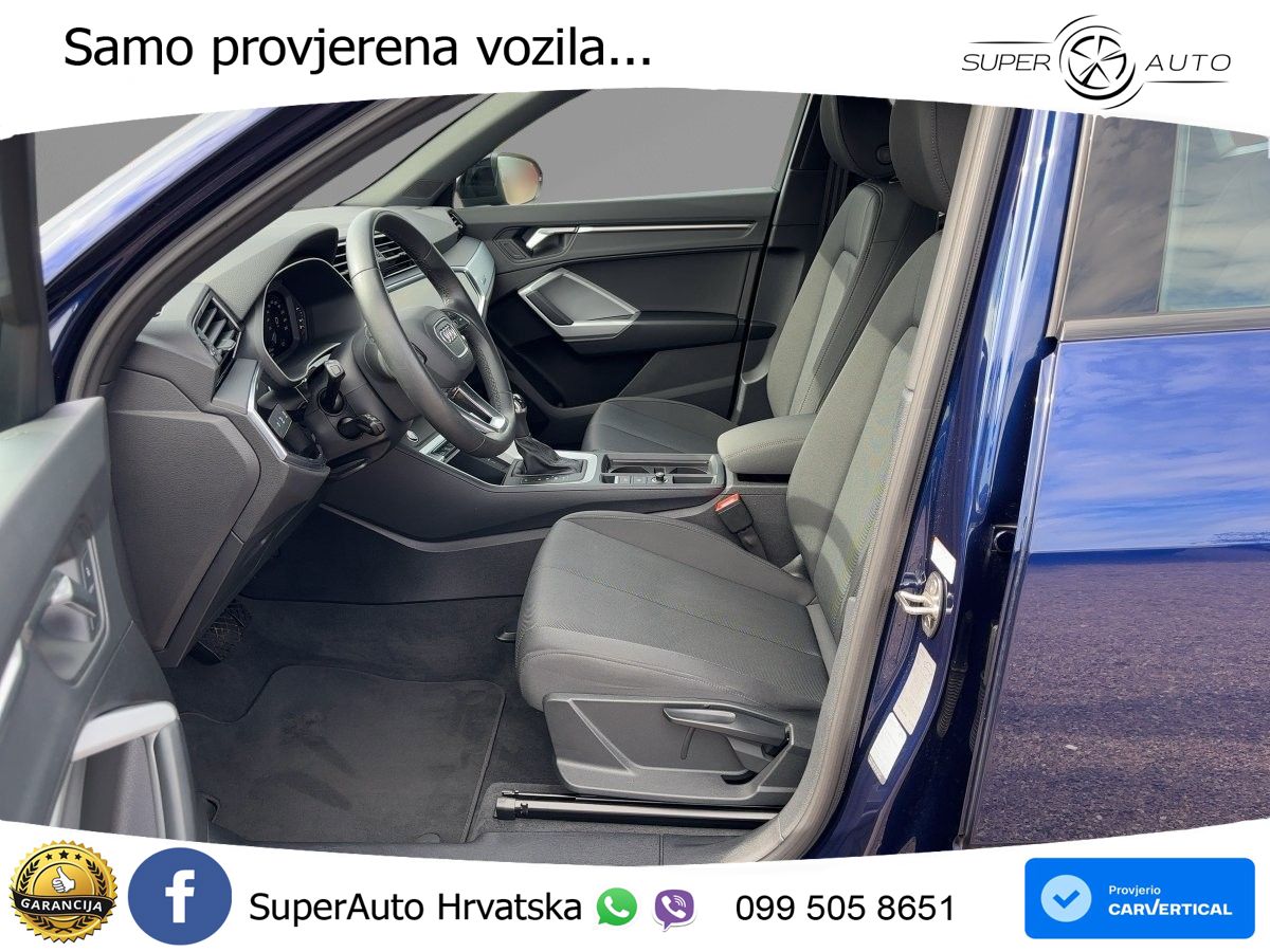 Audi Q3 II Sportback 40 TFSI (190 KS) quattro S tronic S line MATRIX+GR SJED+KAM