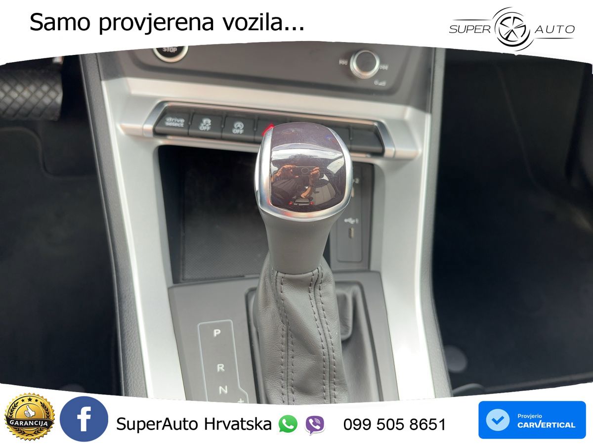 Audi Q3 II Sportback 40 TFSI (190 KS) quattro S tronic S line MATRIX+GR SJED+KAM
