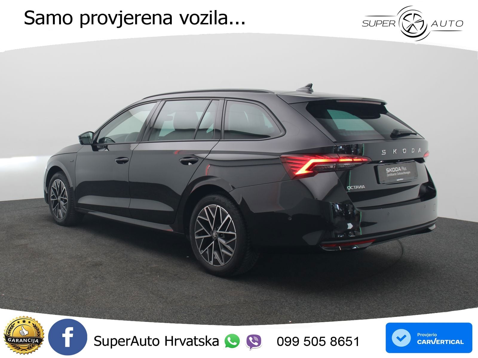 Škoda Octavia Combi 2.0 TDI (150 KS) DSG LED+GR SJED+ACC