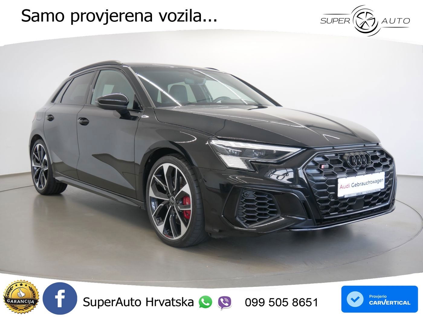 Audi S3 2.0 TFSI (310 KS) quattro S tronic LED+GR SJED+ACC