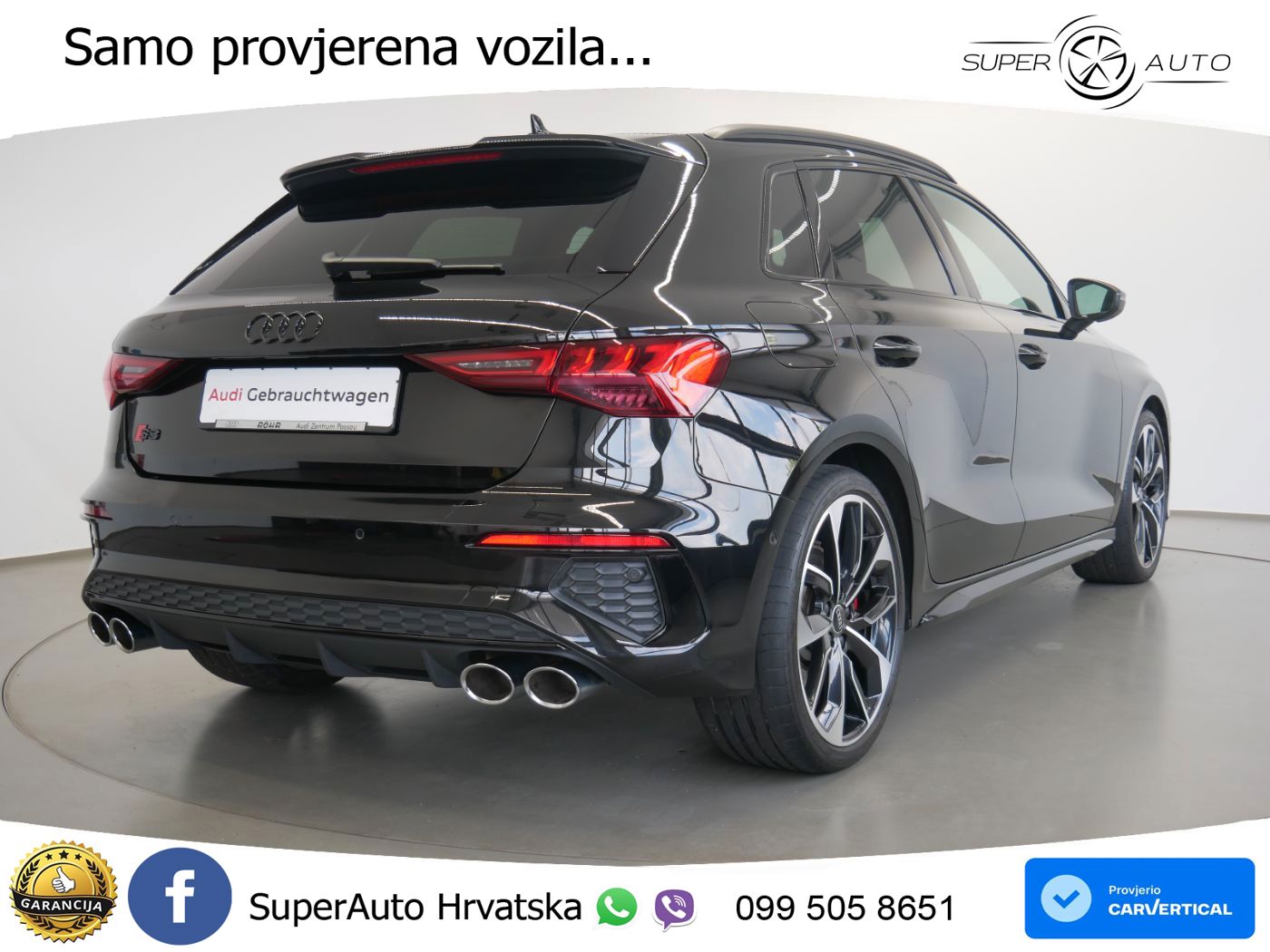 Audi S3 2.0 TFSI (310 KS) quattro S tronic LED+GR SJED+ACC