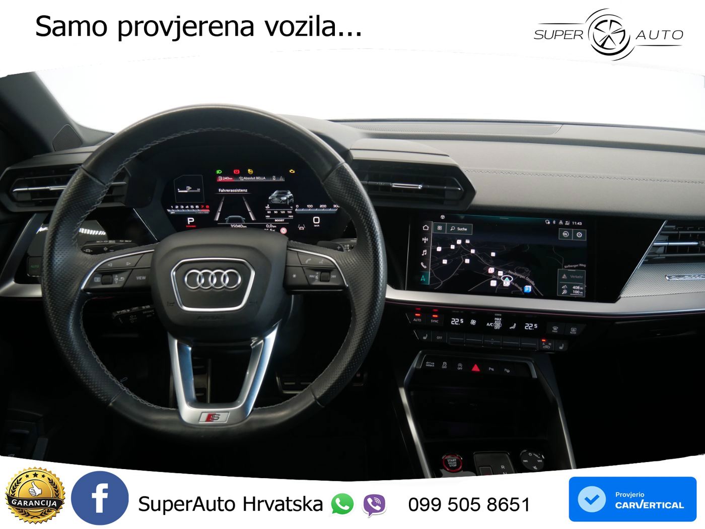 Audi S3 2.0 TFSI (310 KS) quattro S tronic LED+GR SJED+ACC