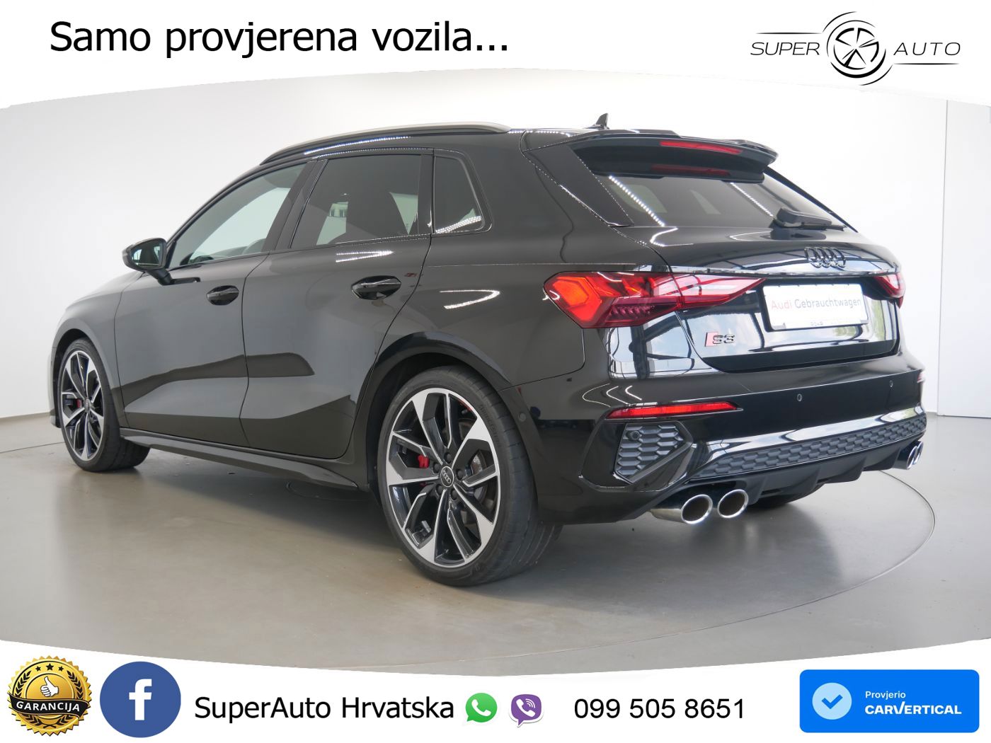 Audi S3 2.0 TFSI (310 KS) quattro S tronic LED+GR SJED+ACC