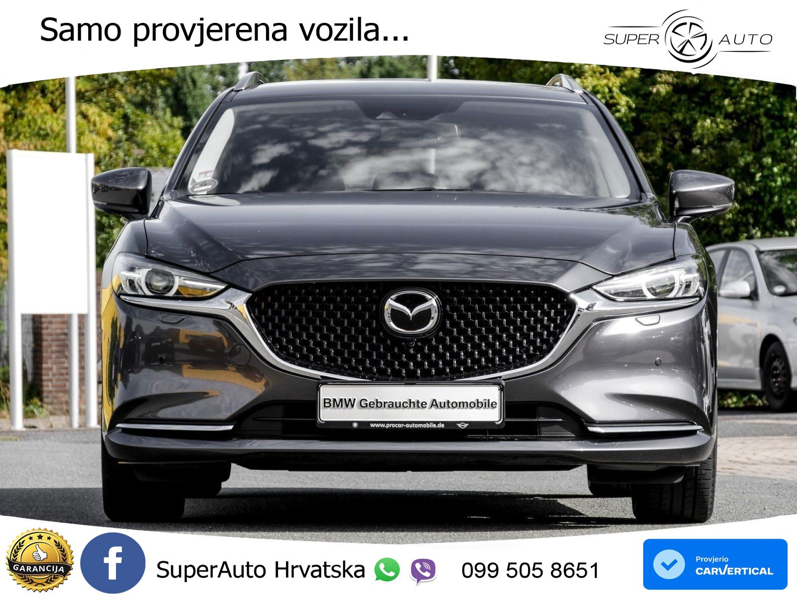 Mazda 6 Sport Combi 2.5 SKYACTIV-G (194 KS) SKYACTIV-Drive MATRIX+GR SJED+KAM