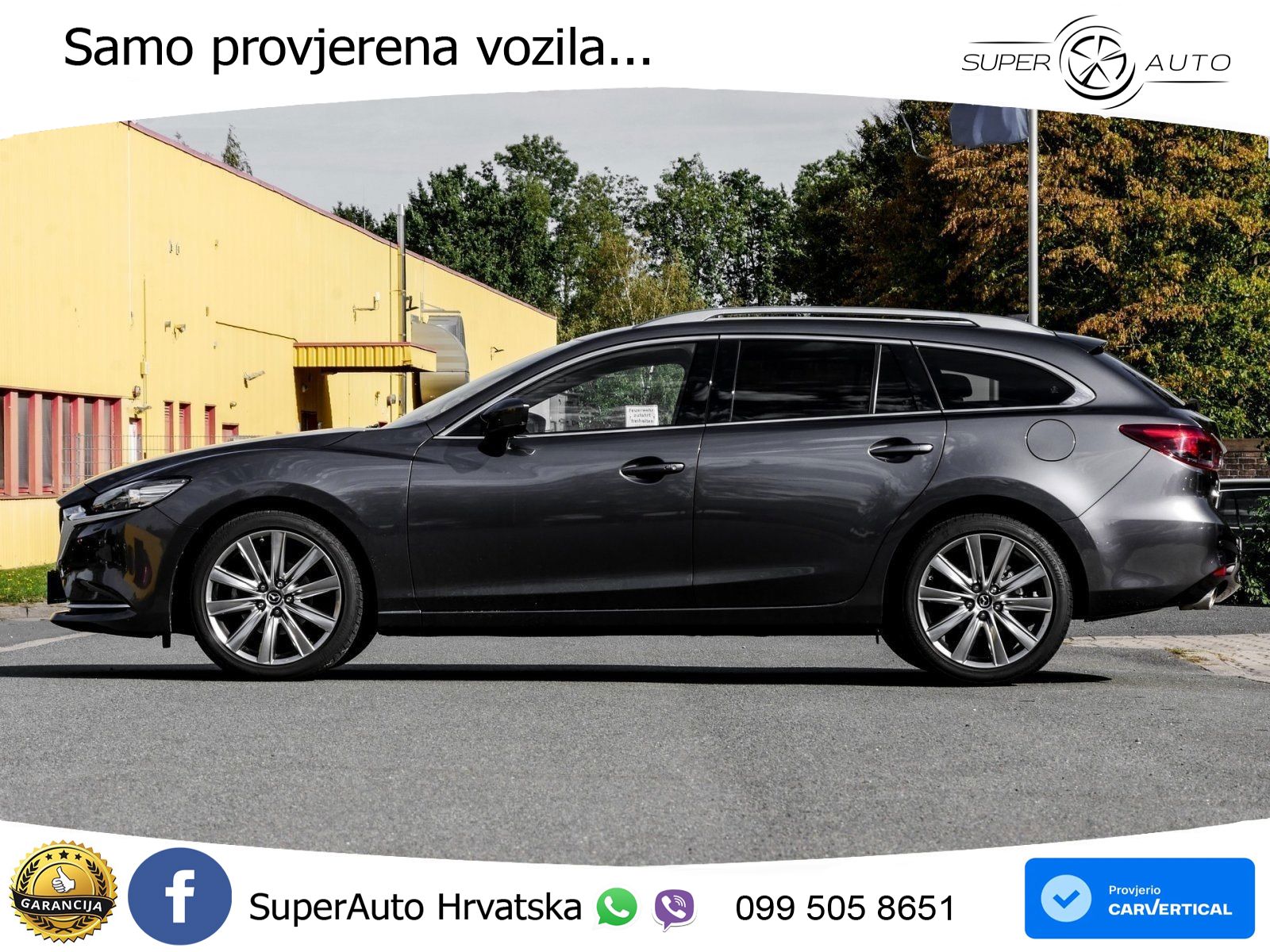Mazda 6 Sport Combi 2.5 SKYACTIV-G (194 KS) SKYACTIV-Drive MATRIX+GR SJED+KAM