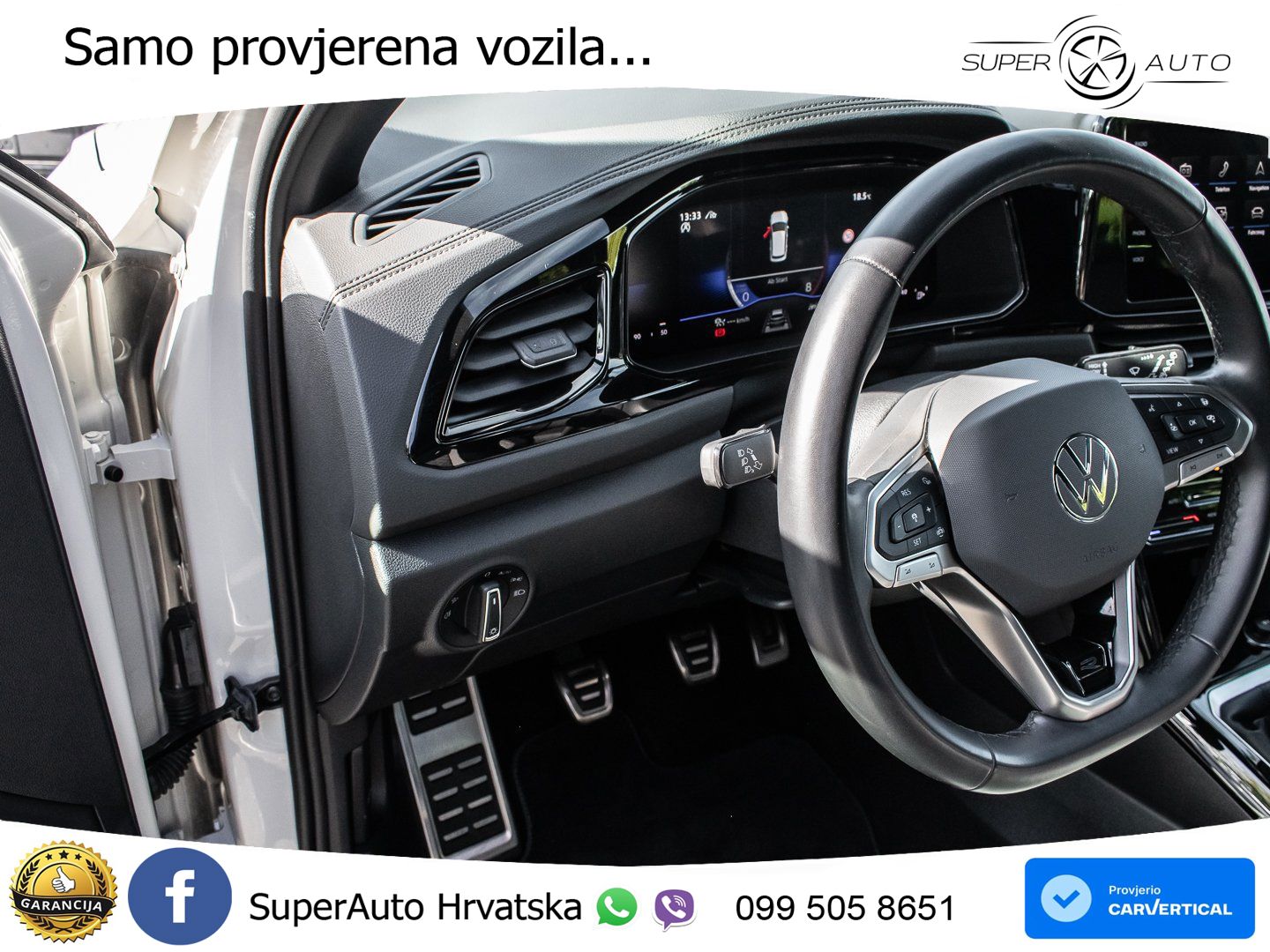 Volkswagen T-Roc 1.5 TSI (150 KS) R-Line LED+GR SJED+ACC