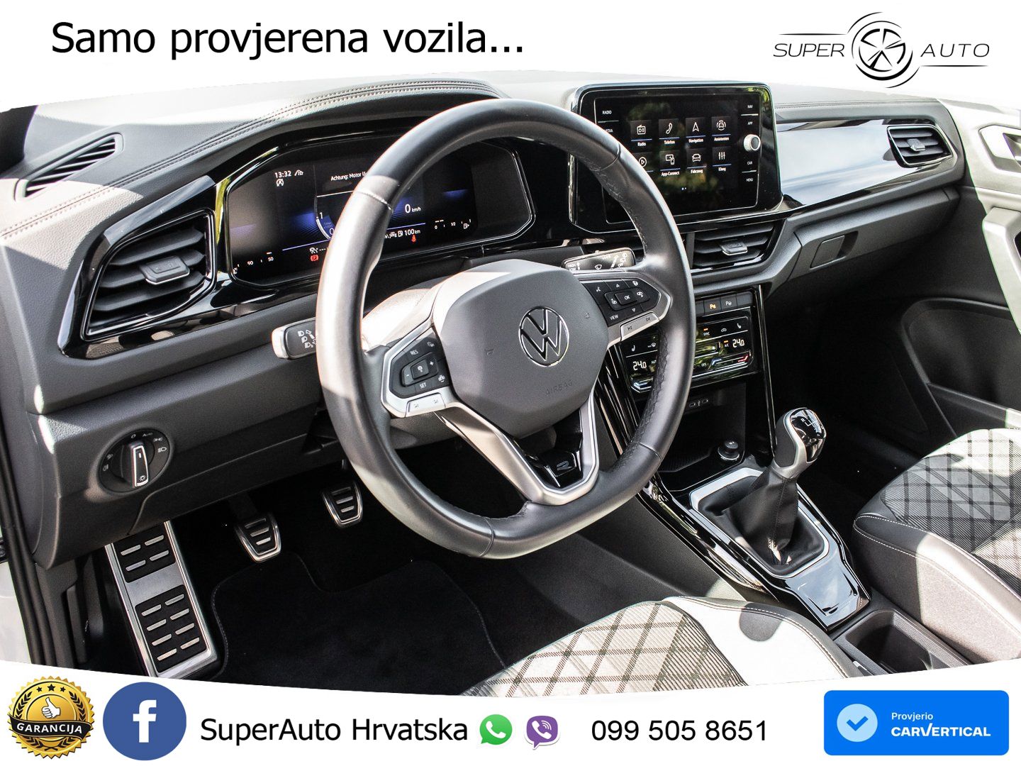 Volkswagen T-Roc 1.5 TSI (150 KS) R-Line LED+GR SJED+ACC
