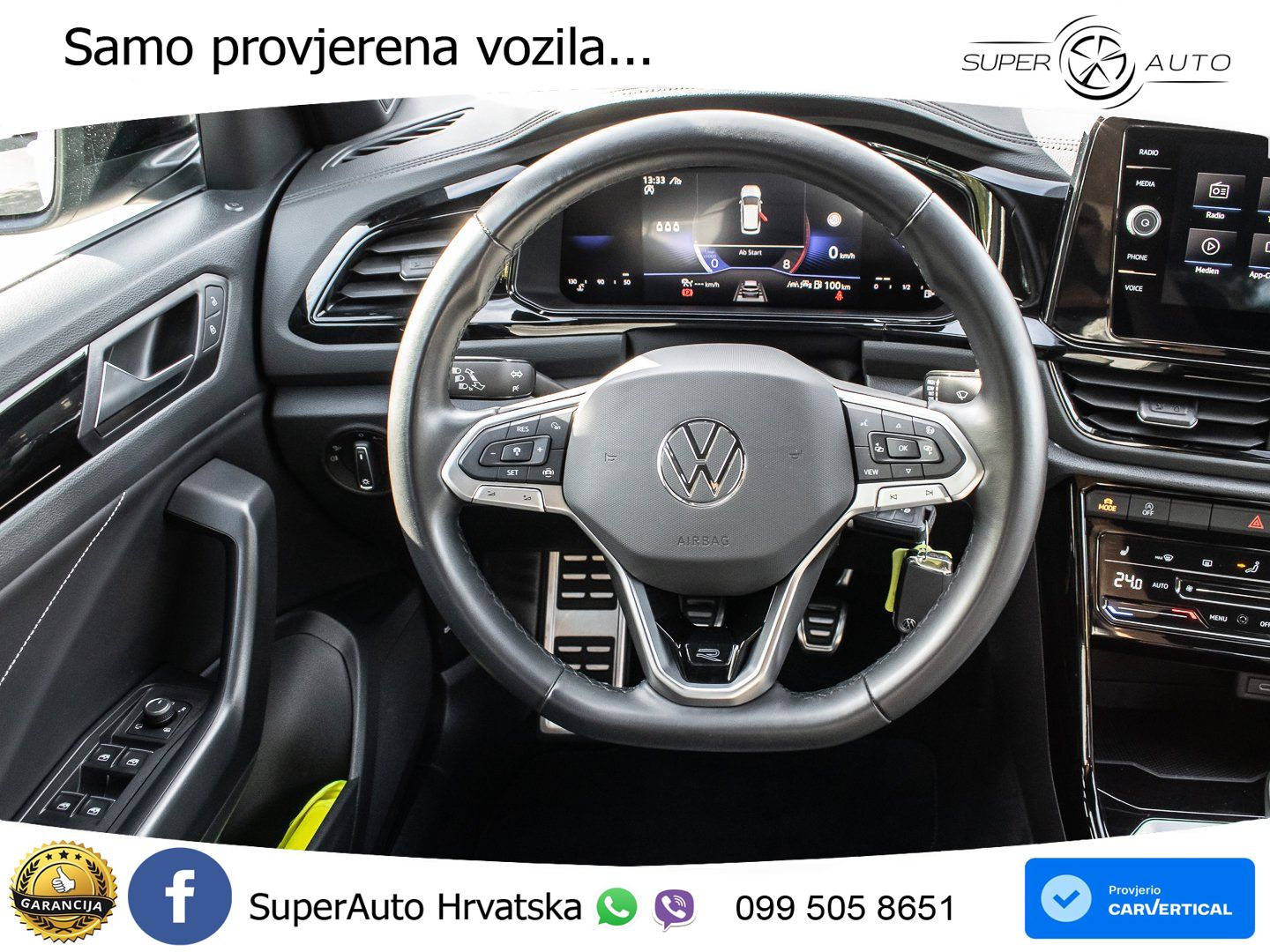 Volkswagen T-Roc 1.5 TSI (150 KS) R-Line LED+GR SJED+ACC