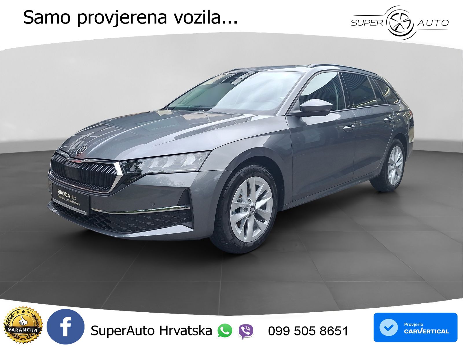Škoda Octavia Combi 1.5 TSI (150 KS) DSG Selection LED+GR SJED+ACC