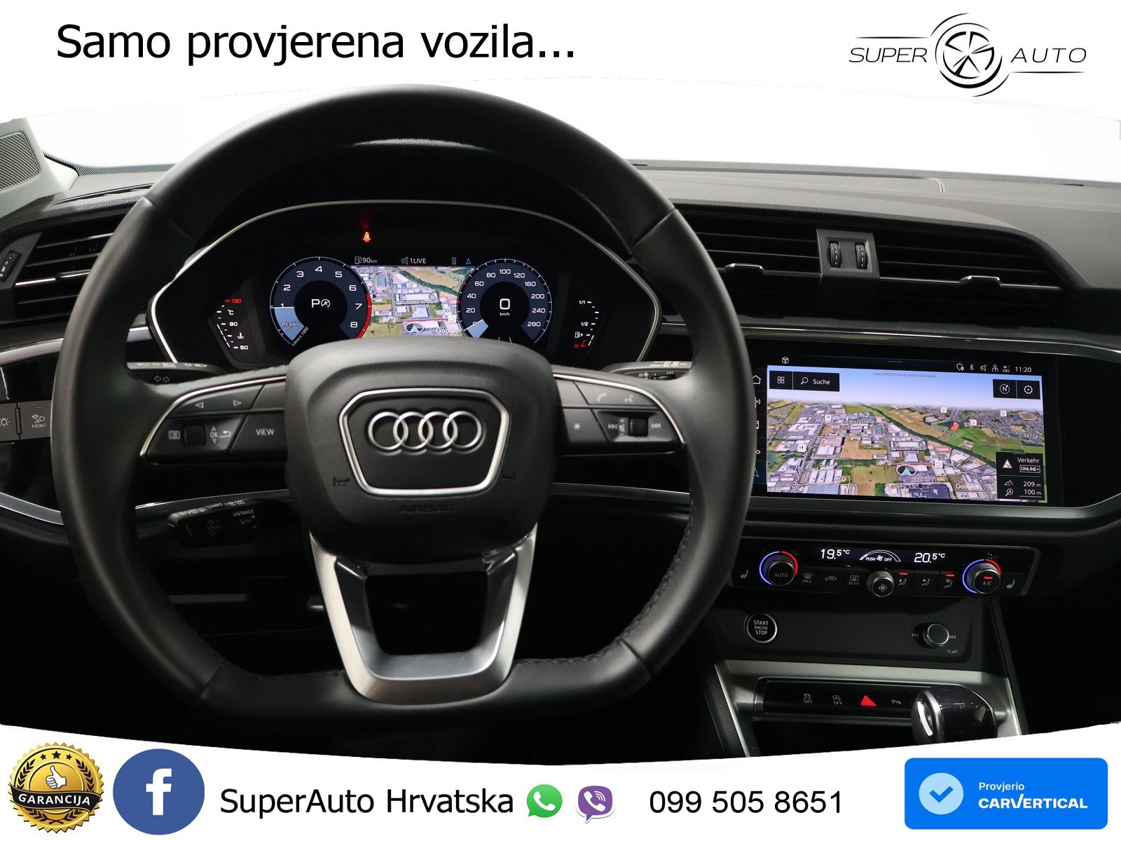 Audi Q3 35 TFSI (150 KS) S tronic advanced LED+GR SJED+ACC