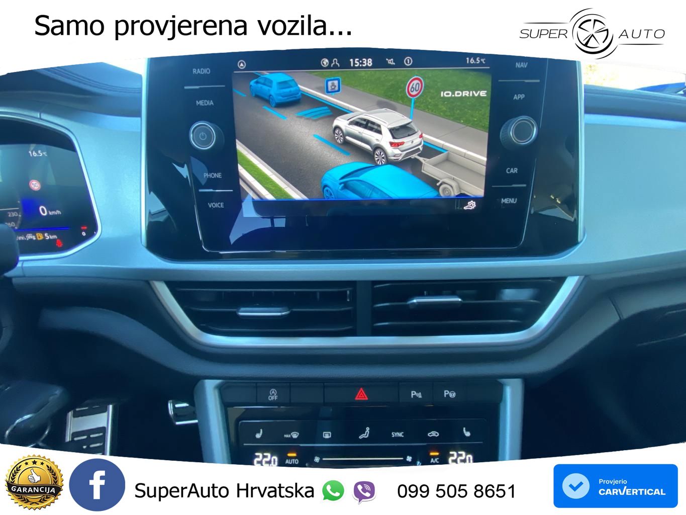 Volkswagen T-Roc 1.5 TSI (150 KS) DSG LED+GR SJED+ACC