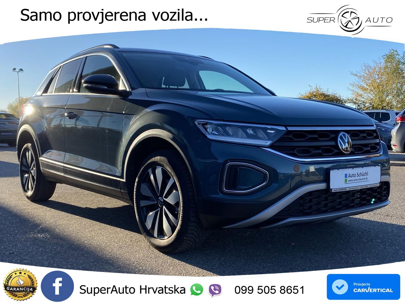Volkswagen T-Roc 1.5 TSI (150 KS) DSG LED+GR SJED+ACC