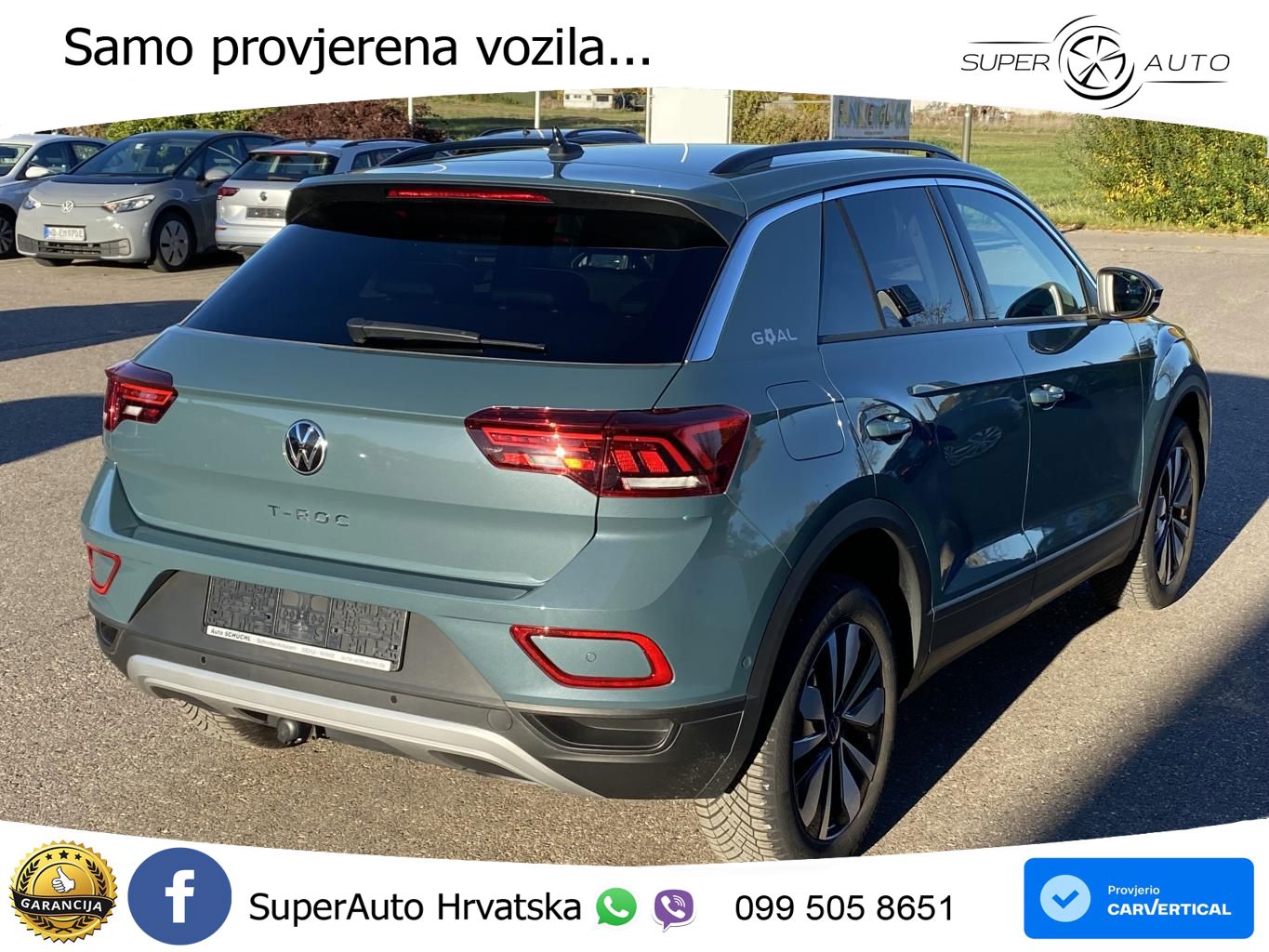 Volkswagen T-Roc 1.5 TSI (150 KS) DSG LED+GR SJED+ACC