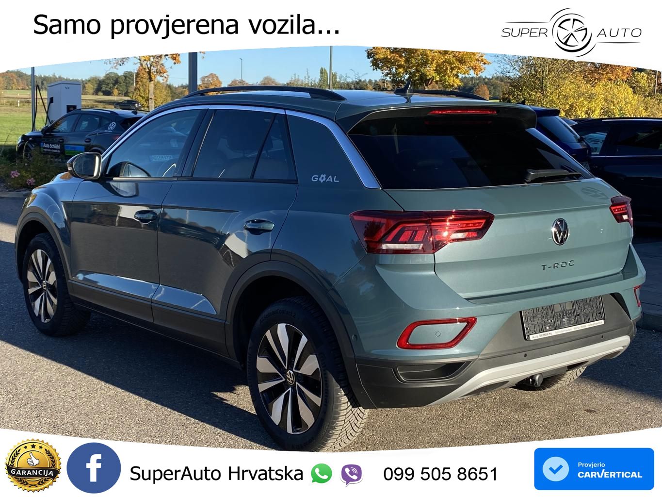 Volkswagen T-Roc 1.5 TSI (150 KS) DSG LED+GR SJED+ACC