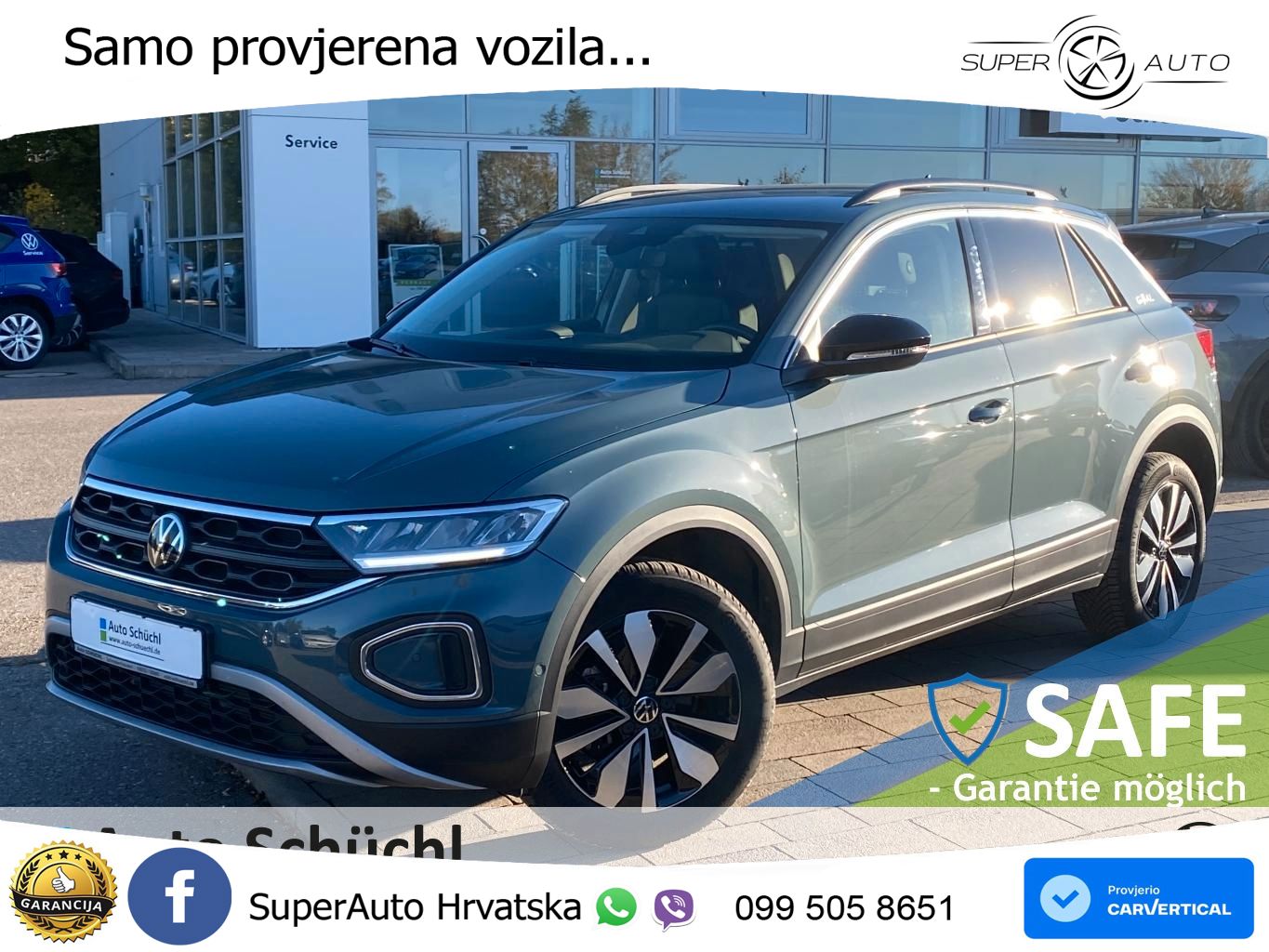 Volkswagen T-Roc 1.5 TSI (150 KS) DSG LED+GR SJED+ACC