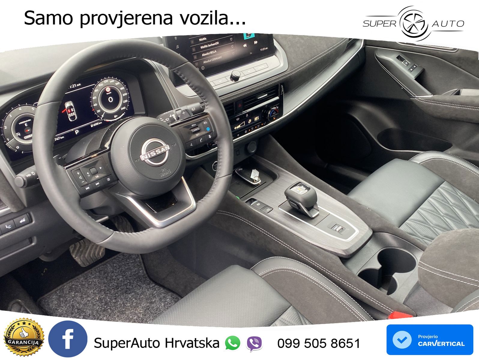 Nissan Qashqai 1.3 DIG-T (158 KS) Xtronic Tekna ACC+HEAD+GR SJED+360+PANO