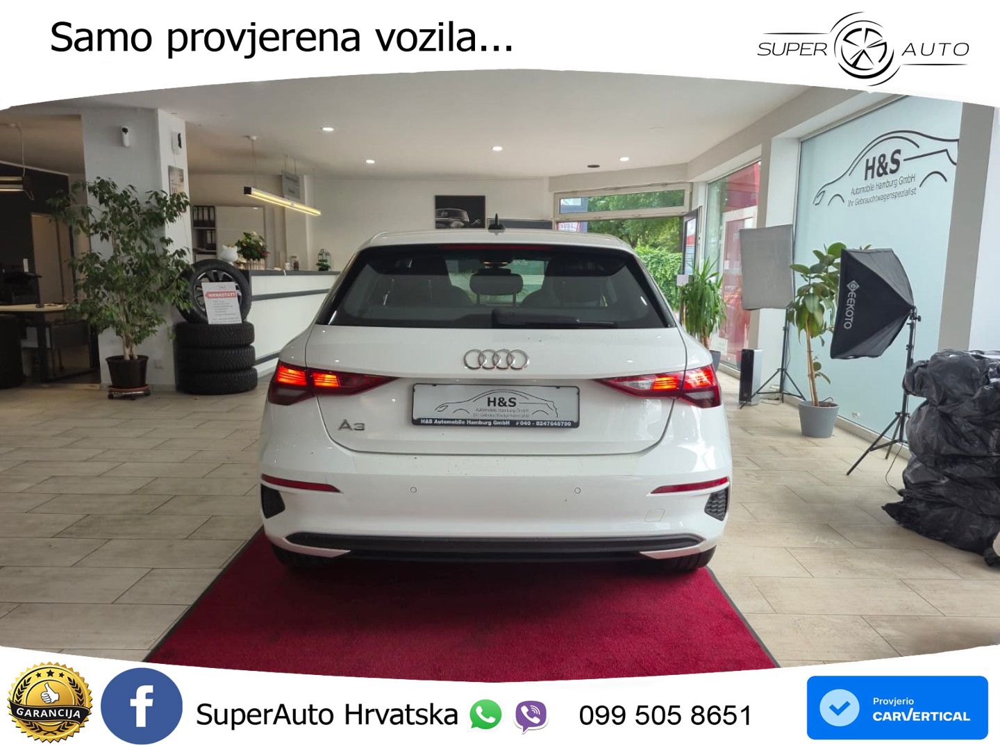 Audi A3 35 TFSI (150 KS) LED+GR SJED+ACC