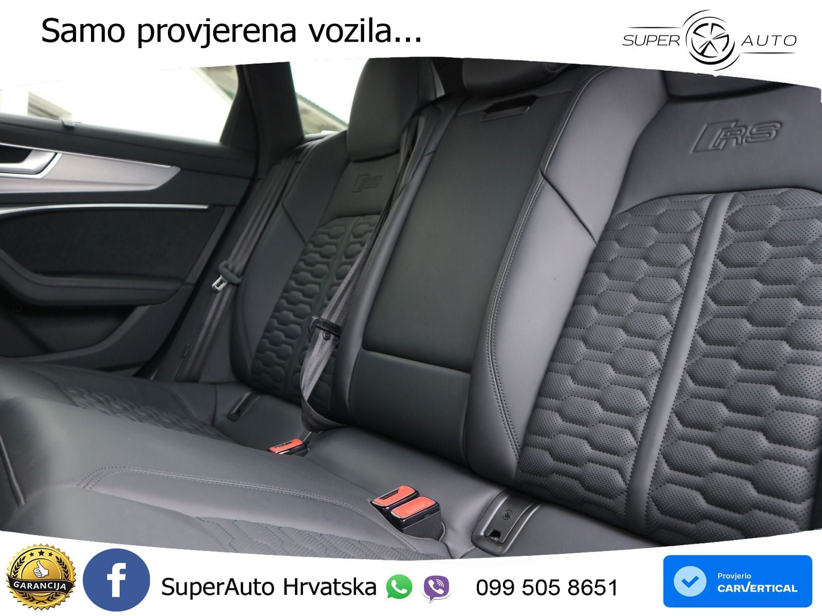 Audi RS6 Avant 4.0 TFSI V8 (600 KS) quattro Tiptronic ZRAČNI+ACC+GR SJED+KAM+PANO