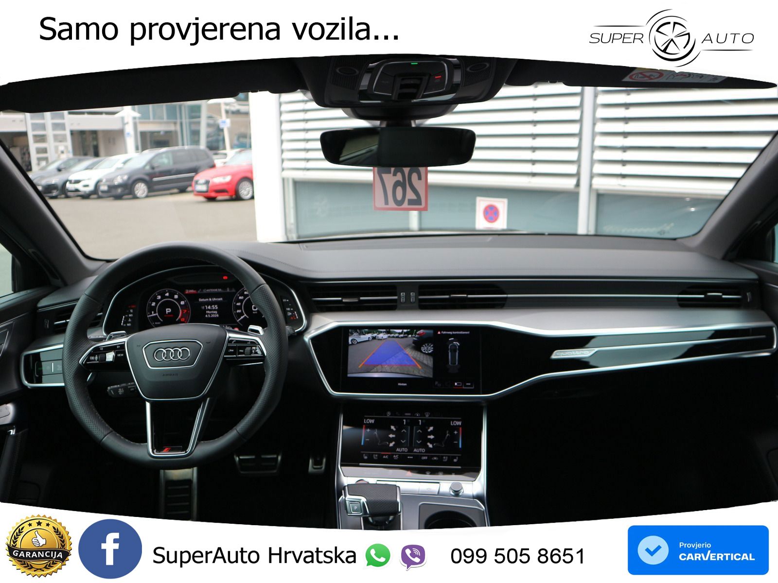 Audi RS6 Avant 4.0 TFSI V8 (600 KS) quattro Tiptronic ZRAČNI+ACC+GR SJED+KAM+PANO