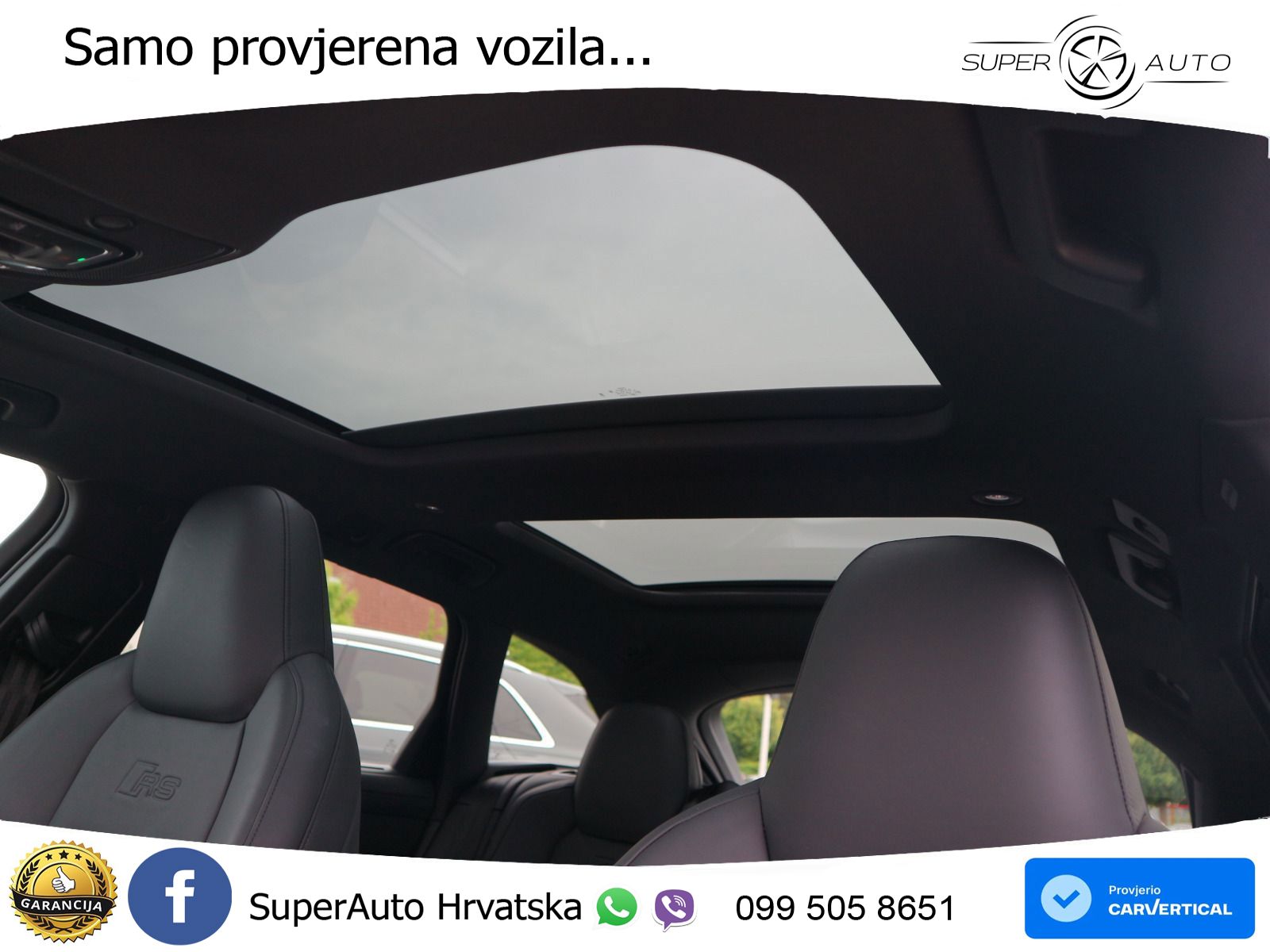 Audi RS6 Avant 4.0 TFSI V8 (600 KS) quattro Tiptronic ZRAČNI+ACC+GR SJED+KAM+PANO