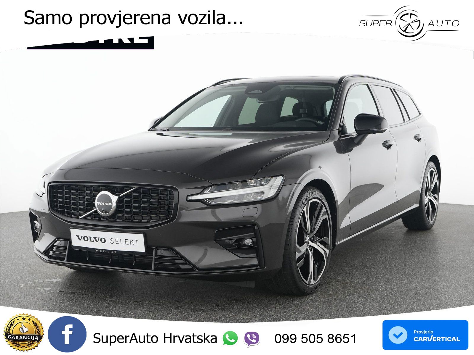 Volvo V60 2.0 B4 Benzin DCT ACC+GR SJED+360+PANO