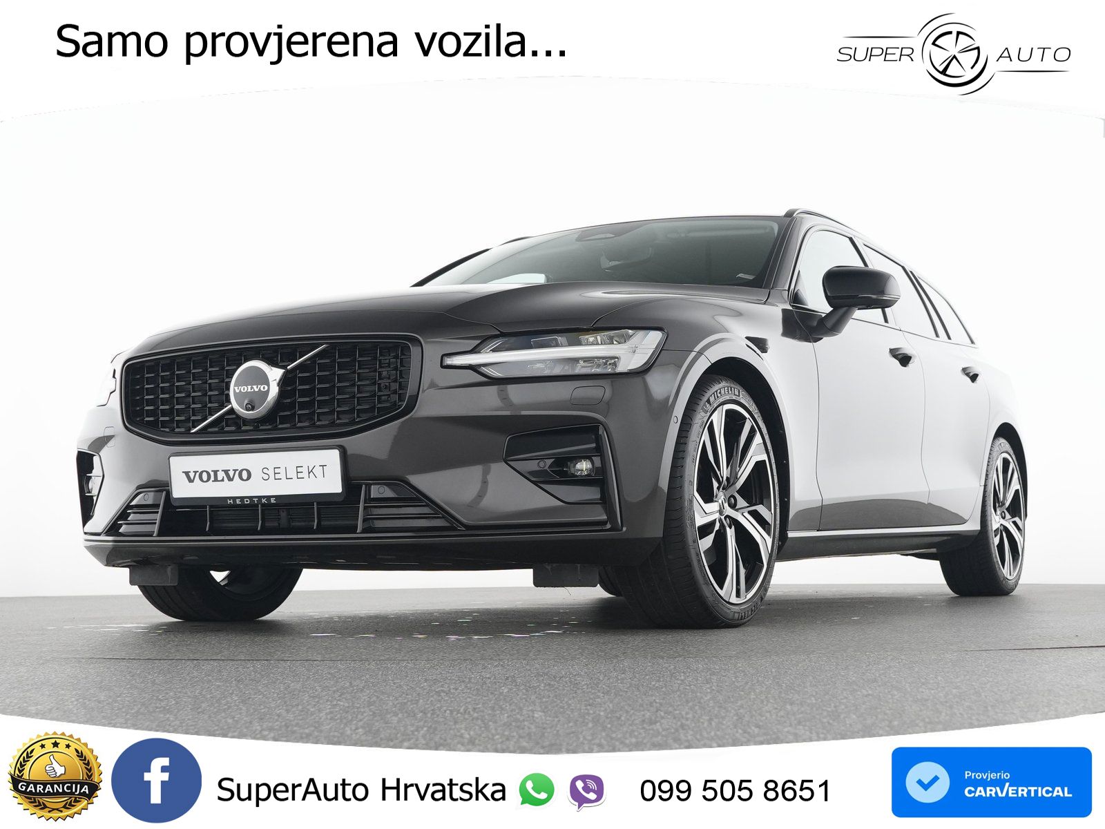 Volvo V60 2.0 B4 Benzin DCT ACC+GR SJED+360+PANO