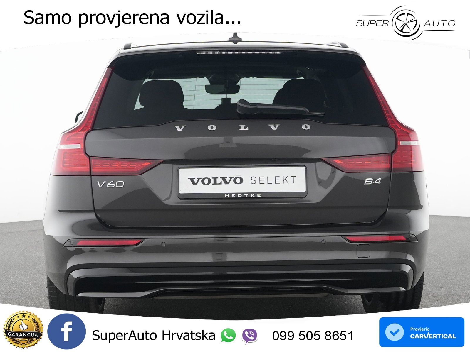 Volvo V60 2.0 B4 Benzin DCT ACC+GR SJED+360+PANO