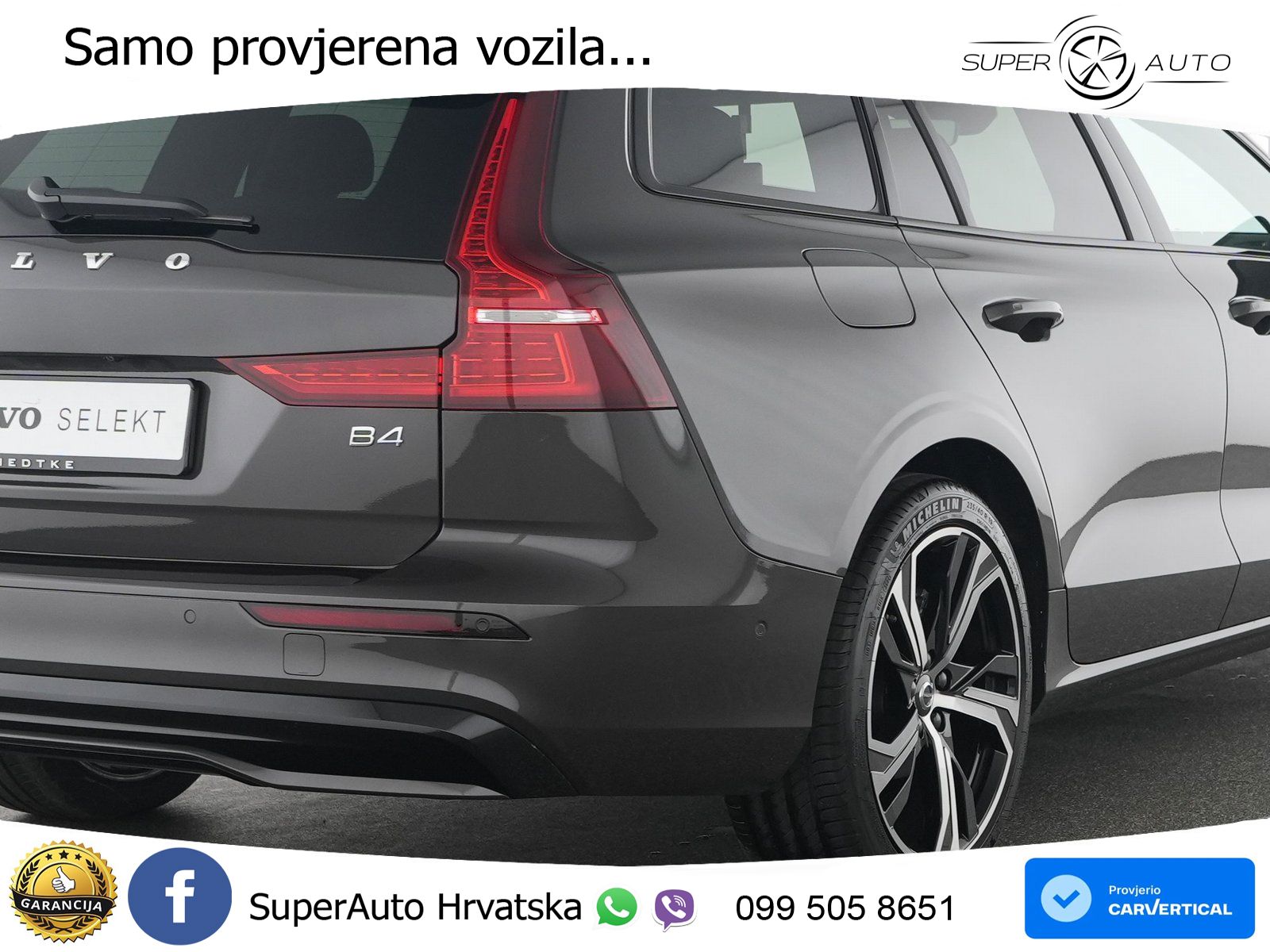 Volvo V60 2.0 B4 Benzin DCT ACC+GR SJED+360+PANO