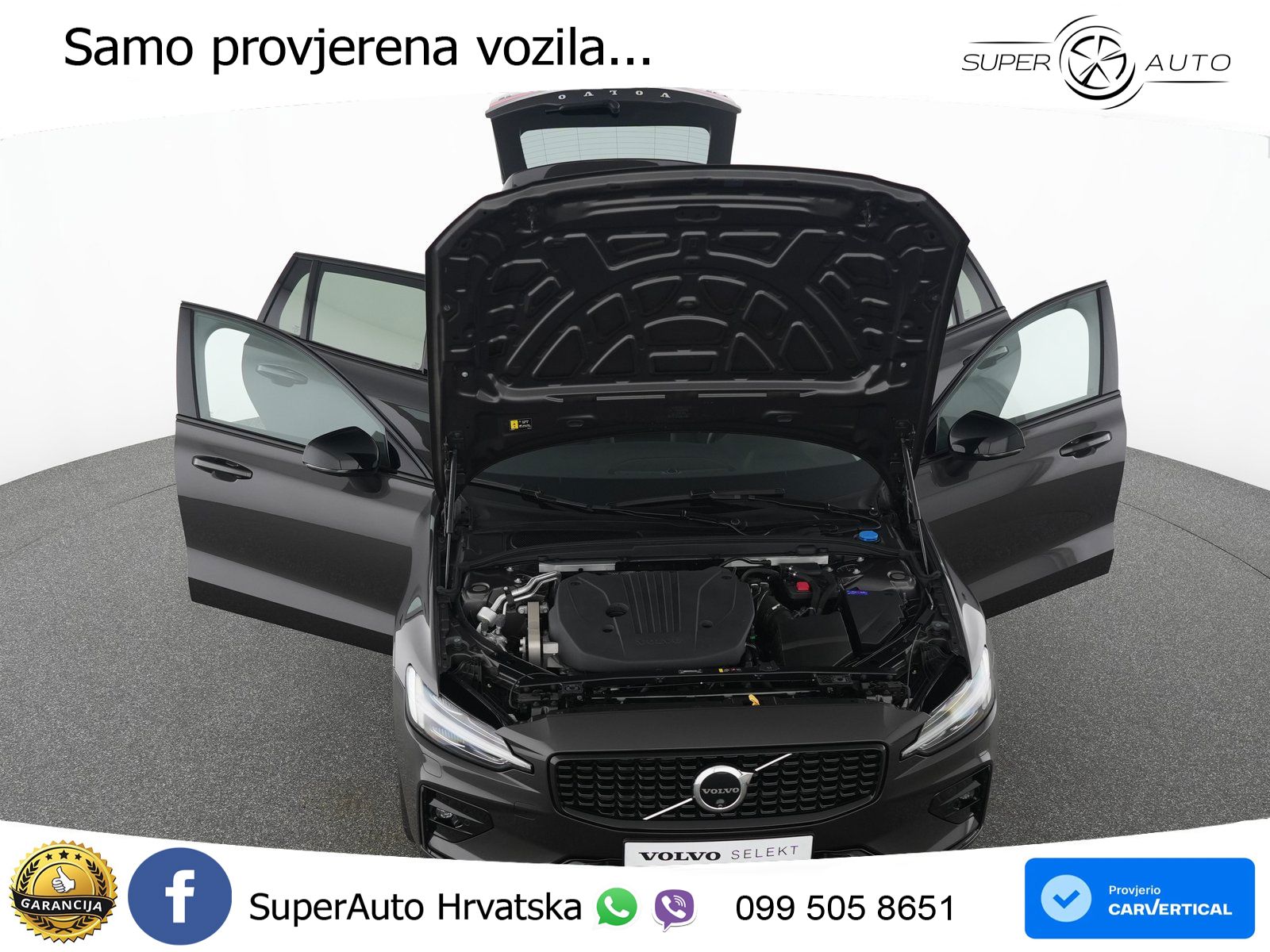 Volvo V60 2.0 B4 Benzin DCT ACC+GR SJED+360+PANO