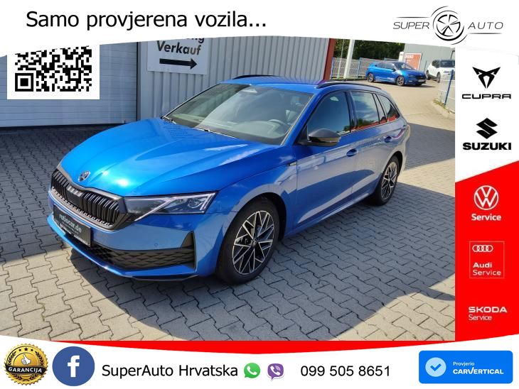 Škoda Octavia Combi 1.5 TSI (150 KS) DSG SportLine LED+GR SJED+ACC