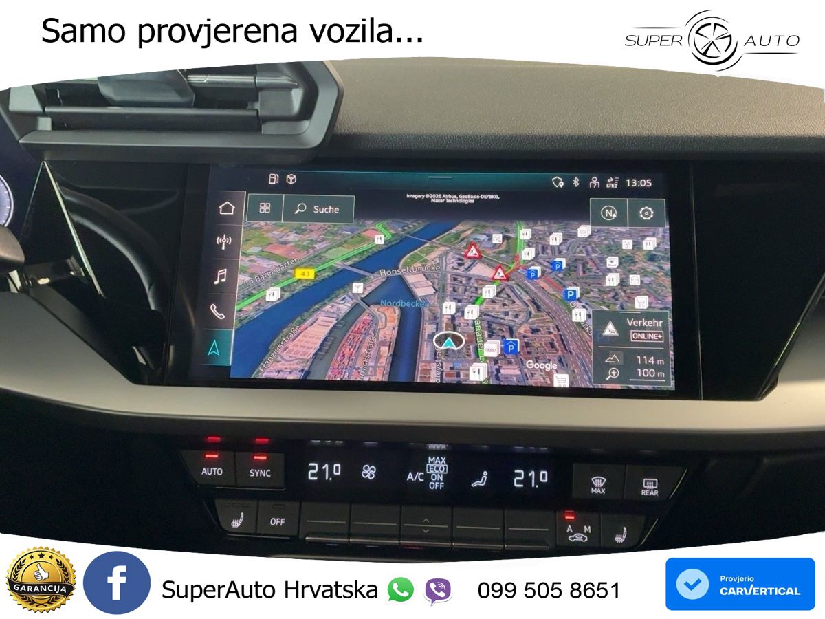 Audi A3 35 TFSI (150 KS) S tronic LED+GR SJED+ACC