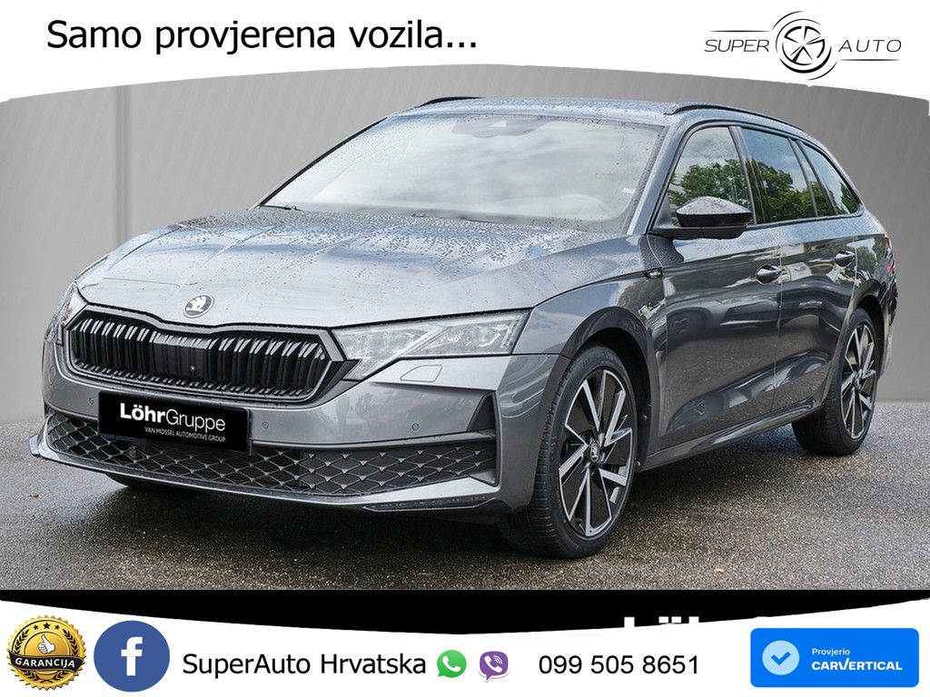 Škoda Octavia Combi 2.0 TDI (150 KS) DSG SportLine LED+GR SJED+ACC