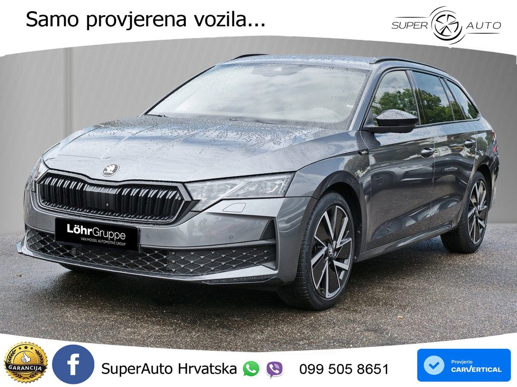 Škoda Octavia Combi 2.0 TDI (150 KS) DSG SportLine LED+GR SJED+ACC