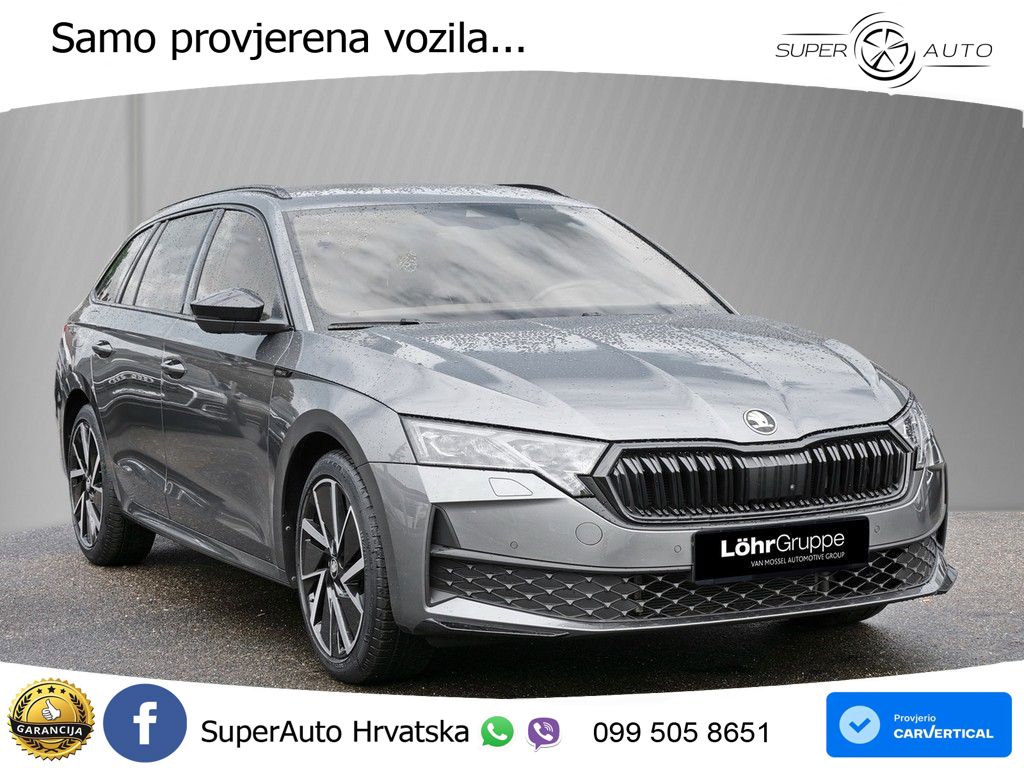 Škoda Octavia Combi 2.0 TDI (150 KS) DSG SportLine LED+GR SJED+ACC