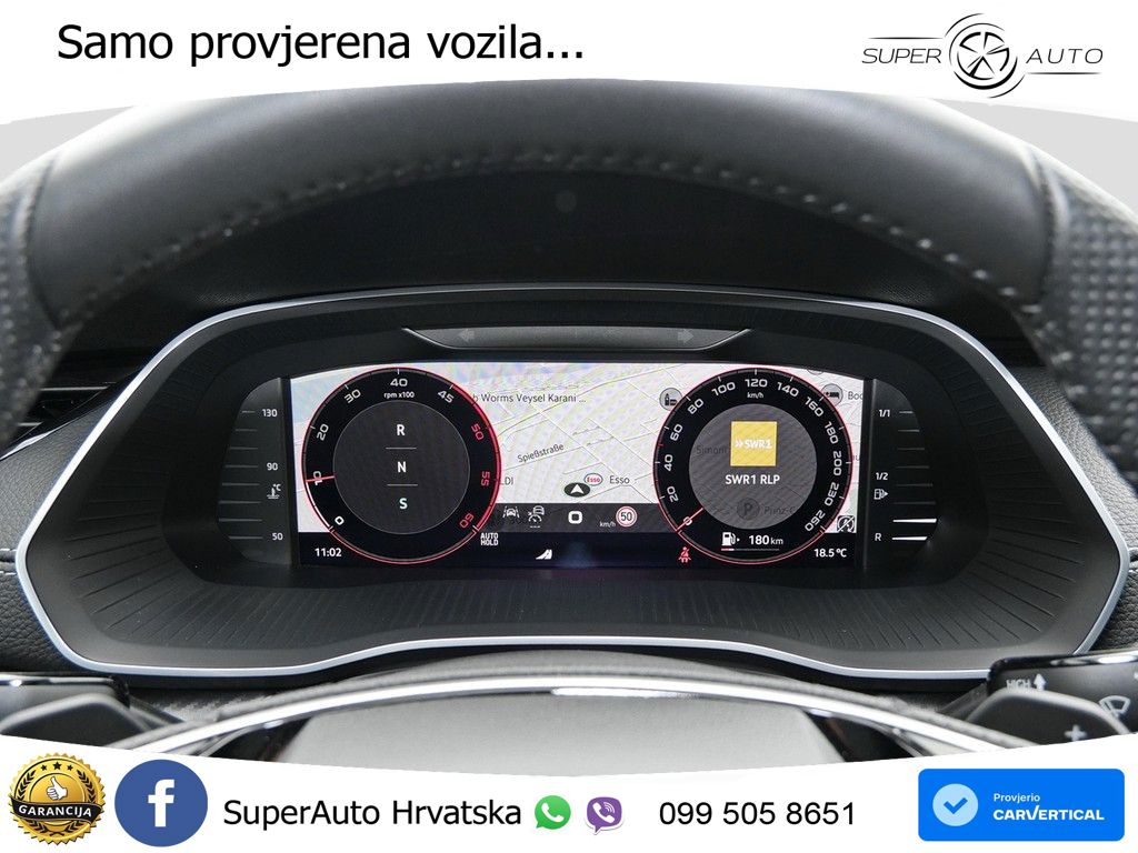 Škoda Octavia Combi 2.0 TDI (150 KS) DSG SportLine LED+GR SJED+ACC