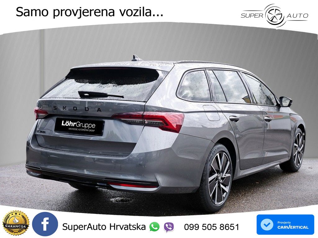 Škoda Octavia Combi 2.0 TDI (150 KS) DSG SportLine LED+GR SJED+ACC