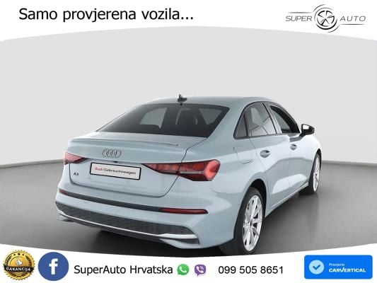 Audi A3 Limuzina 30 TFSI (116 KS) LED+GR SJED+ACC