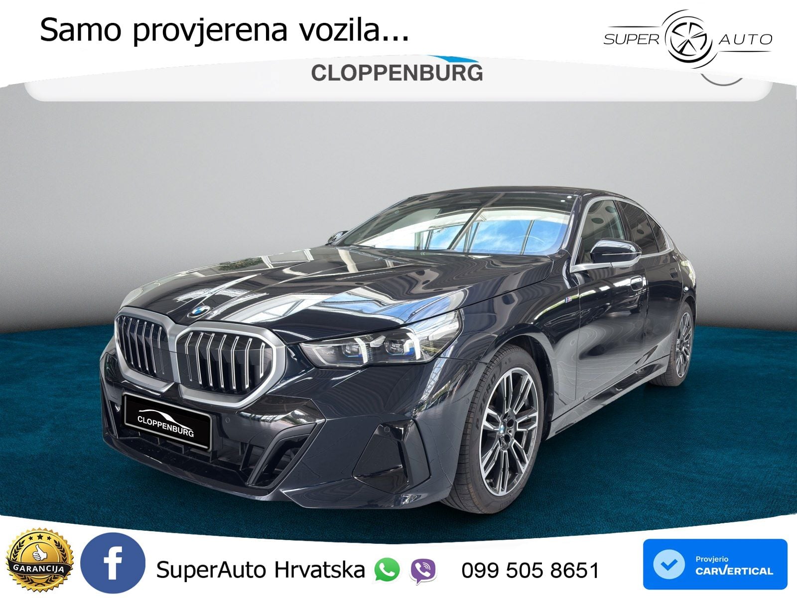 BMW 520d (197 KS) Steptronic M Sport LED+GR SJED+ACC