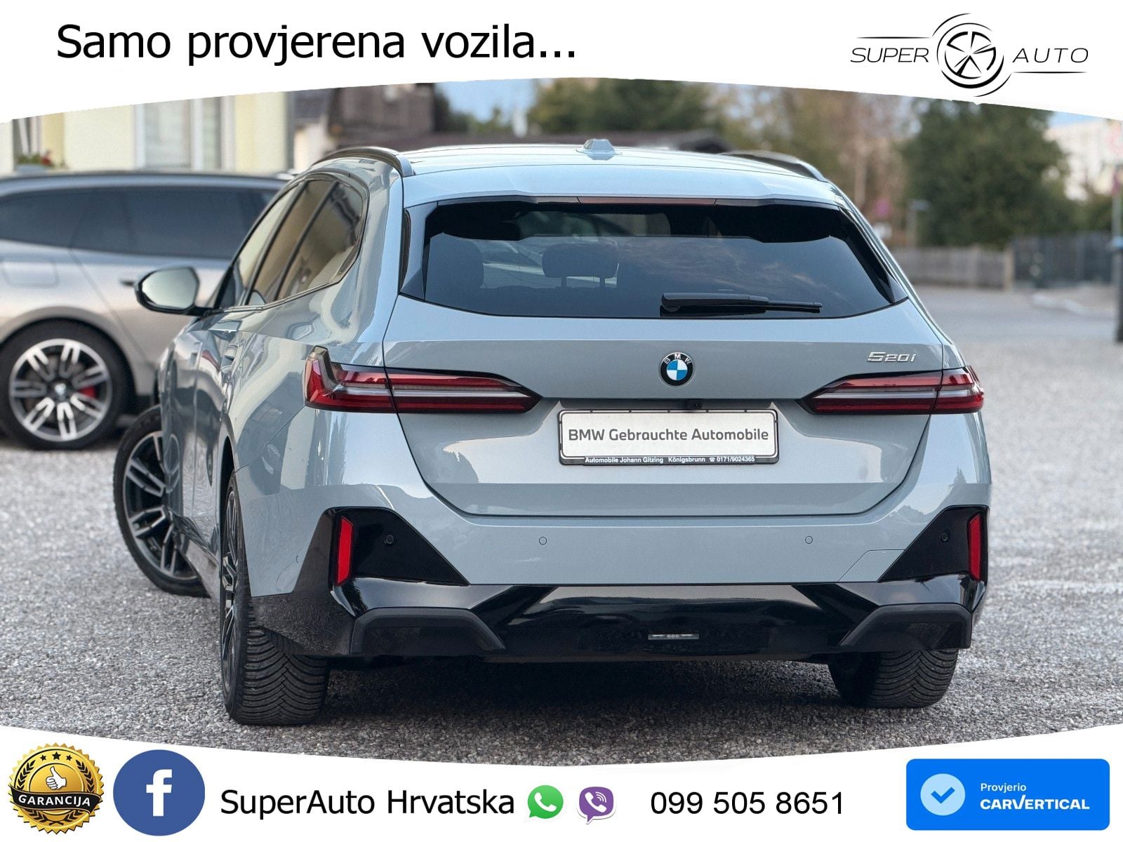BMW 520i Touring (208 KS) Steptronic LED+GR SJED+ACC