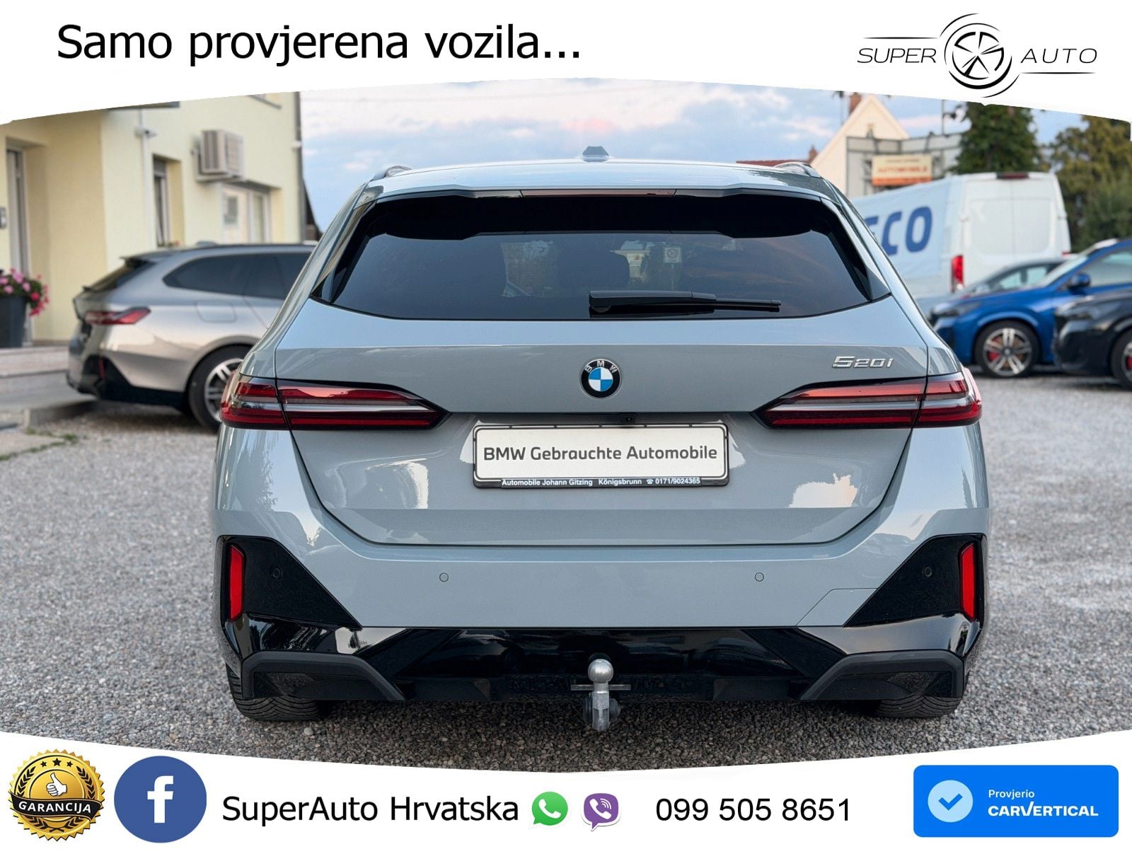 BMW 520i Touring (208 KS) Steptronic LED+GR SJED+ACC
