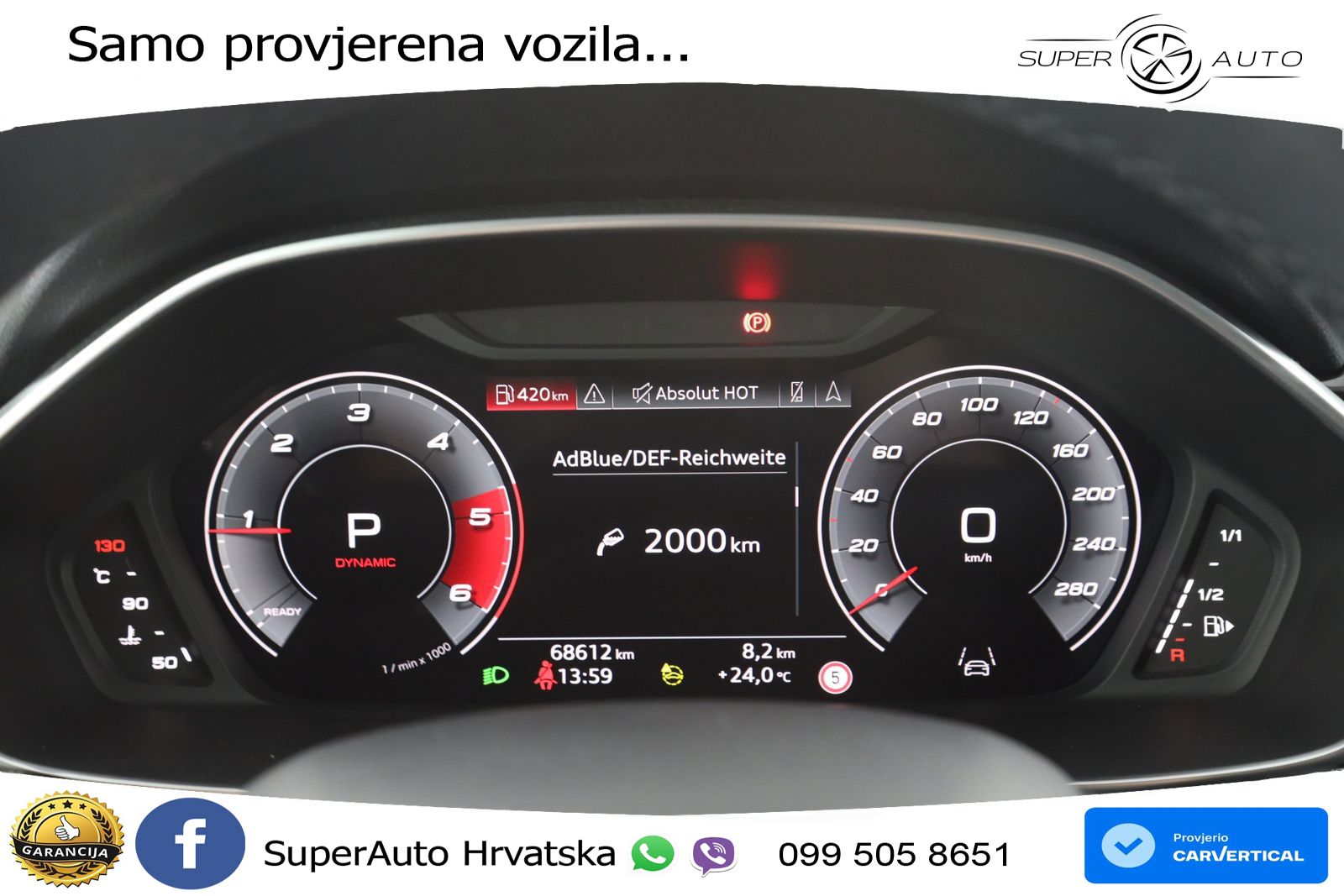 Audi Q3 Sportback 40 TDI (200 KS) quattro S tronic S line LED+GR SJED+ACC