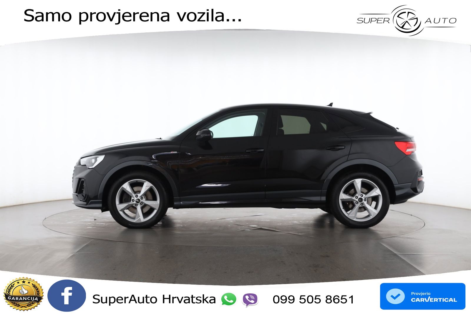 Audi Q3 Sportback 40 TDI (200 KS) quattro S tronic S line LED+GR SJED+ACC