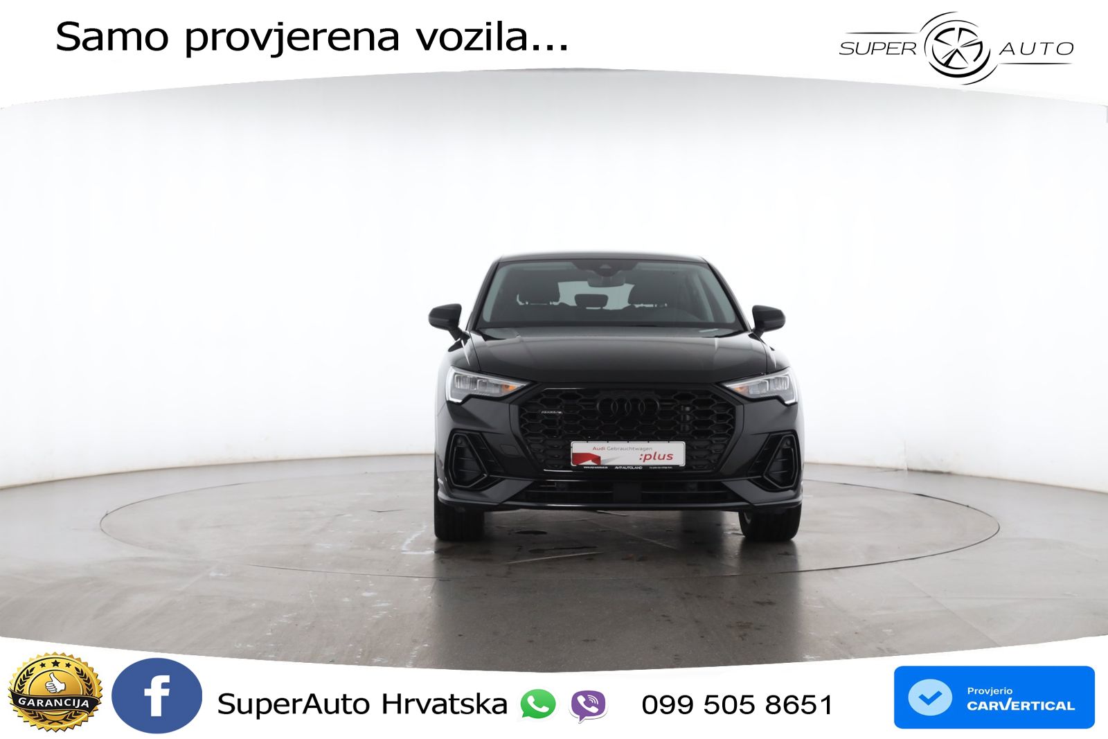 Audi Q3 Sportback 40 TDI (200 KS) quattro S tronic S line LED+GR SJED+ACC