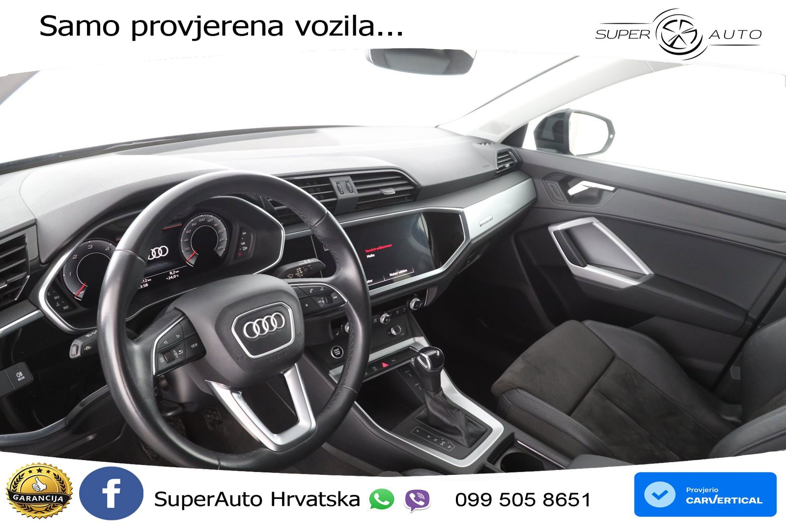 Audi Q3 Sportback 40 TDI (200 KS) quattro S tronic S line LED+GR SJED+ACC